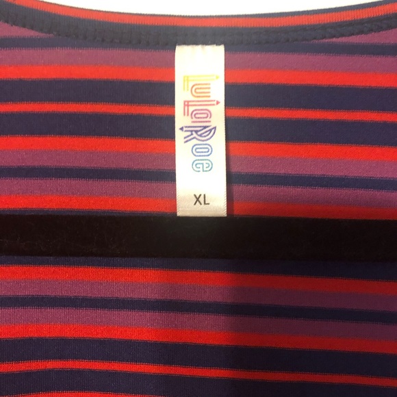 Lularoe xl Lynnae long sleeved top - Picture 3 of 5